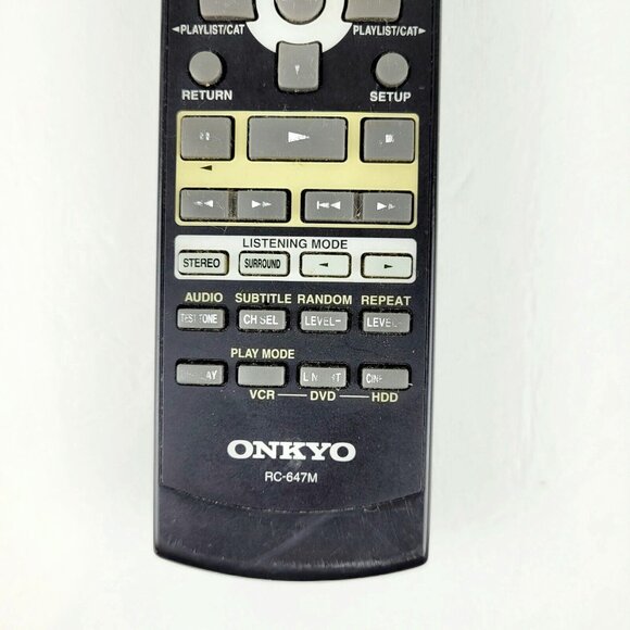 Onkyo RC-649M Remote Control for Receiver HT-S790 HT-S790S HT-R540 OEM Genuine - Picture 3 of 8